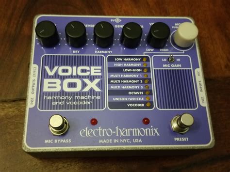 electro-harmonix voice box review|electro Harmonix ehx.